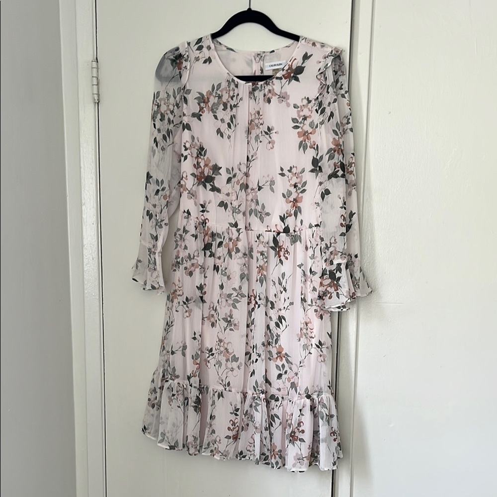 Calvin klein floral dress
